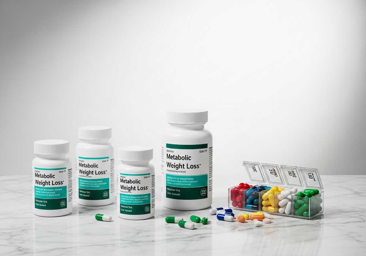 Personalized oral weight loss metabolic protocol medication kit